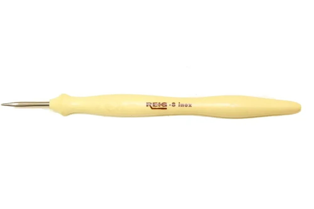 New Buril de acero inoxidable Pala larga de 2,75x12mm INOX.08 Buriles De Grabado|Pastas Moldeables