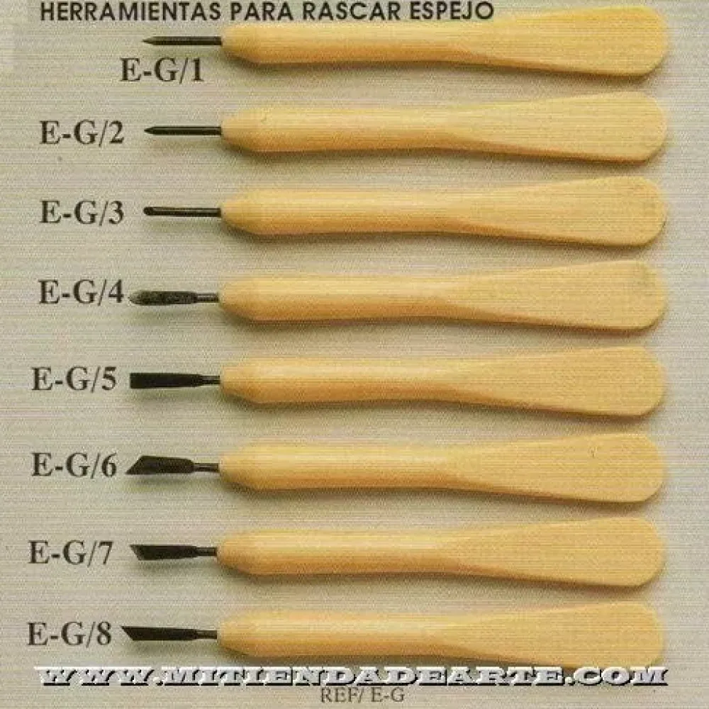 Best Buril para rascar espejo y metales REF/E-G Buriles De Grabado