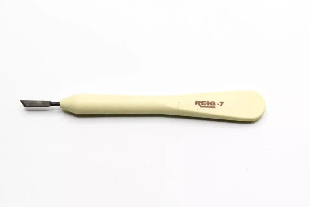Outlet Buril para rascar espejo Rascador inclinado de doble filo EG/7 Buriles De Grabado