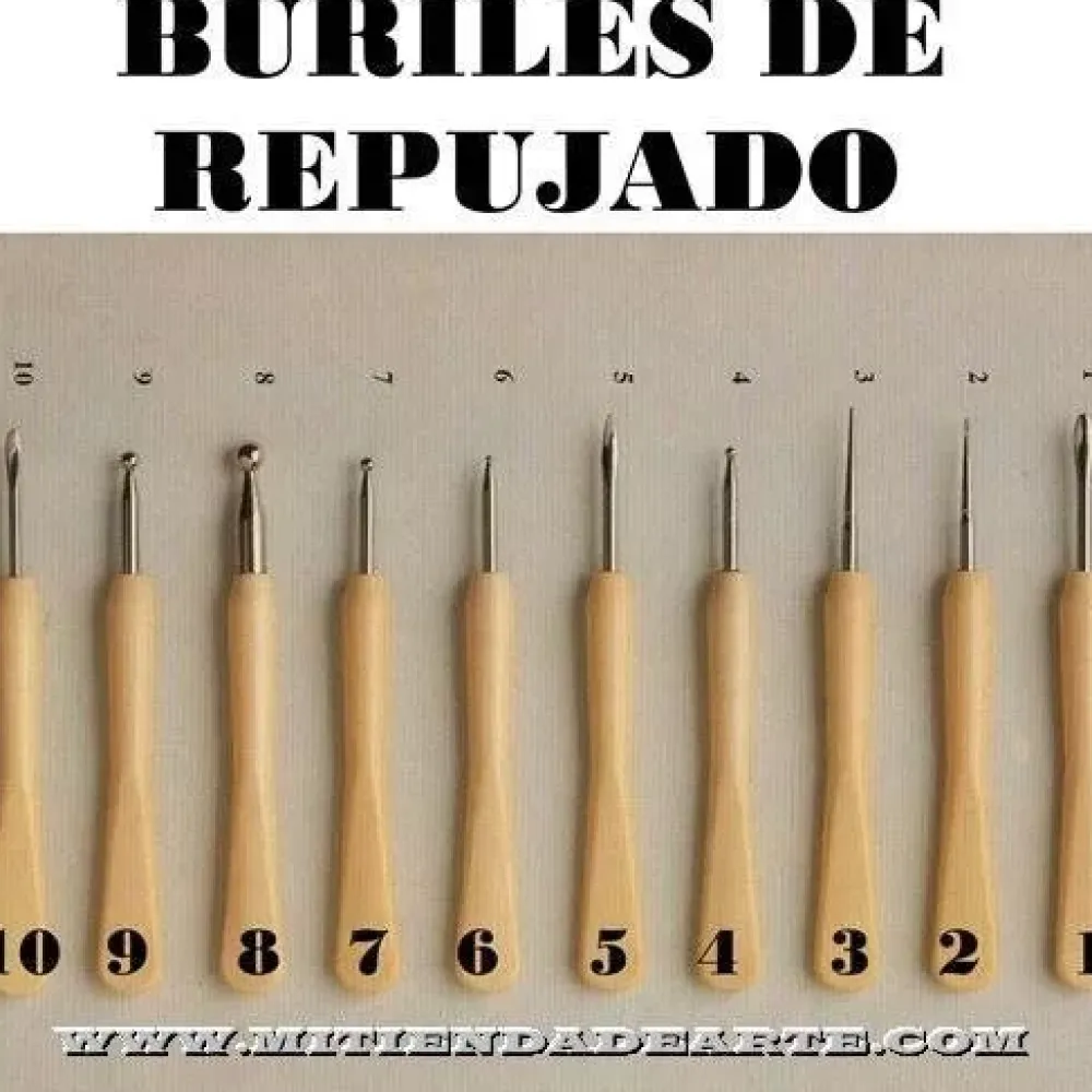 Online Buril para repujado cabeza simple REF/400 Buriles De Grabado
