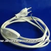 Best Cable, Interruptor y Enchufe blanco Lámparas