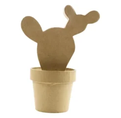 Sale Cactus del Oeste de Papel Maché Cartón Y Papel Maché