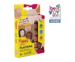 Clearance Caja 6 Barras de Plastilina Colores Multiculturales 15gr Niños Pastas Moldeables|Niños Y Regalos
