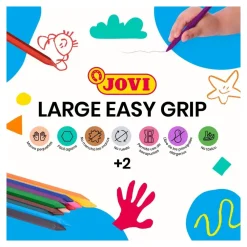 Sale Caja 24 ceras Large Easy Grip Niños Niños Y Regalos