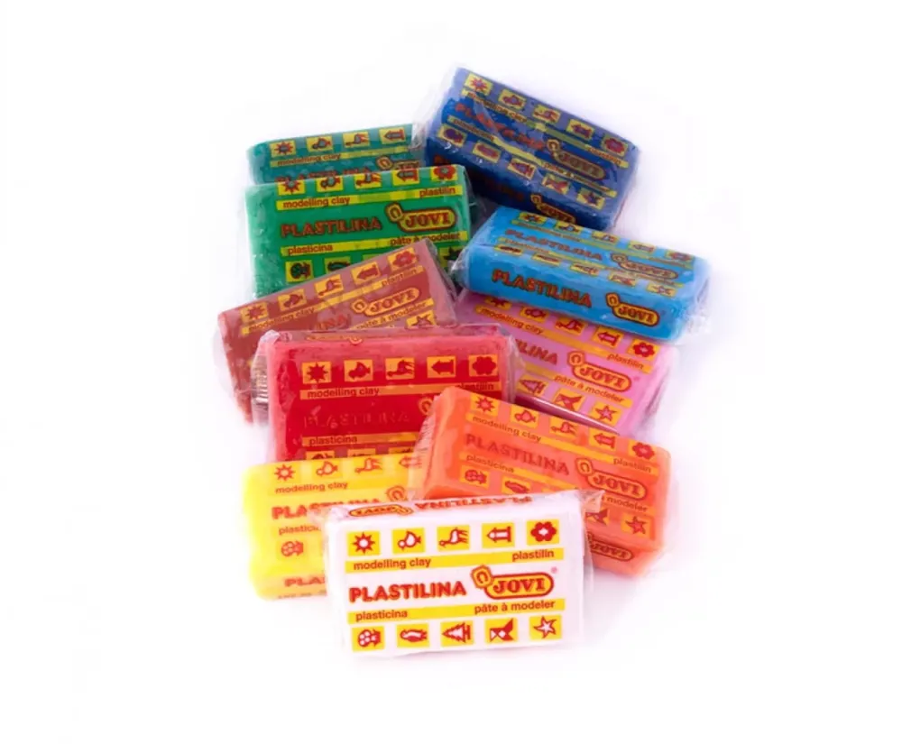 Clearance Caja 10 Pastillas de Plastilinas Colores Surtidos 15gr Niños Pastas Moldeables|Niños Y Regalos