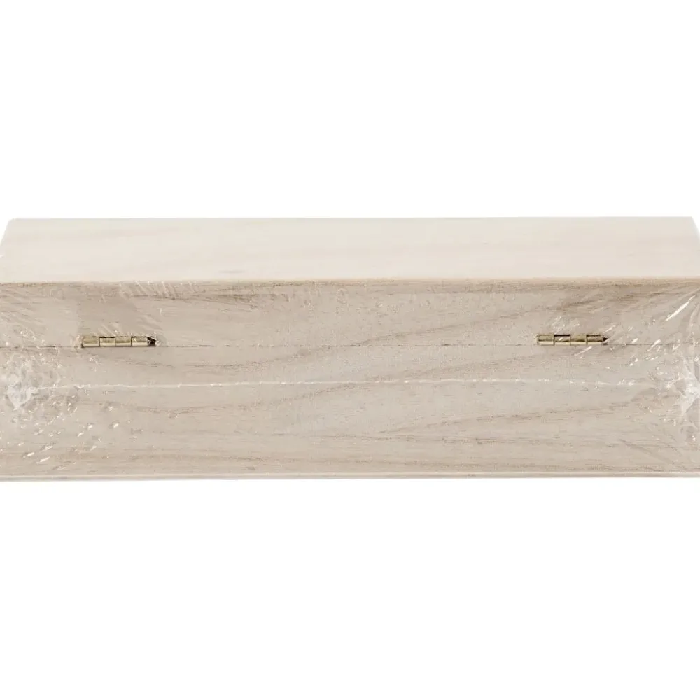 Online Caja alargada de madera 20x6x6 cm Maderas