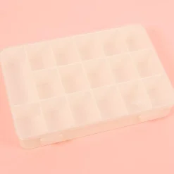 Discount Caja Con 17 Compartimentos Blanca Organización