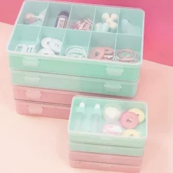Sale Caja Con 10 Compartimentos Blanca Organización