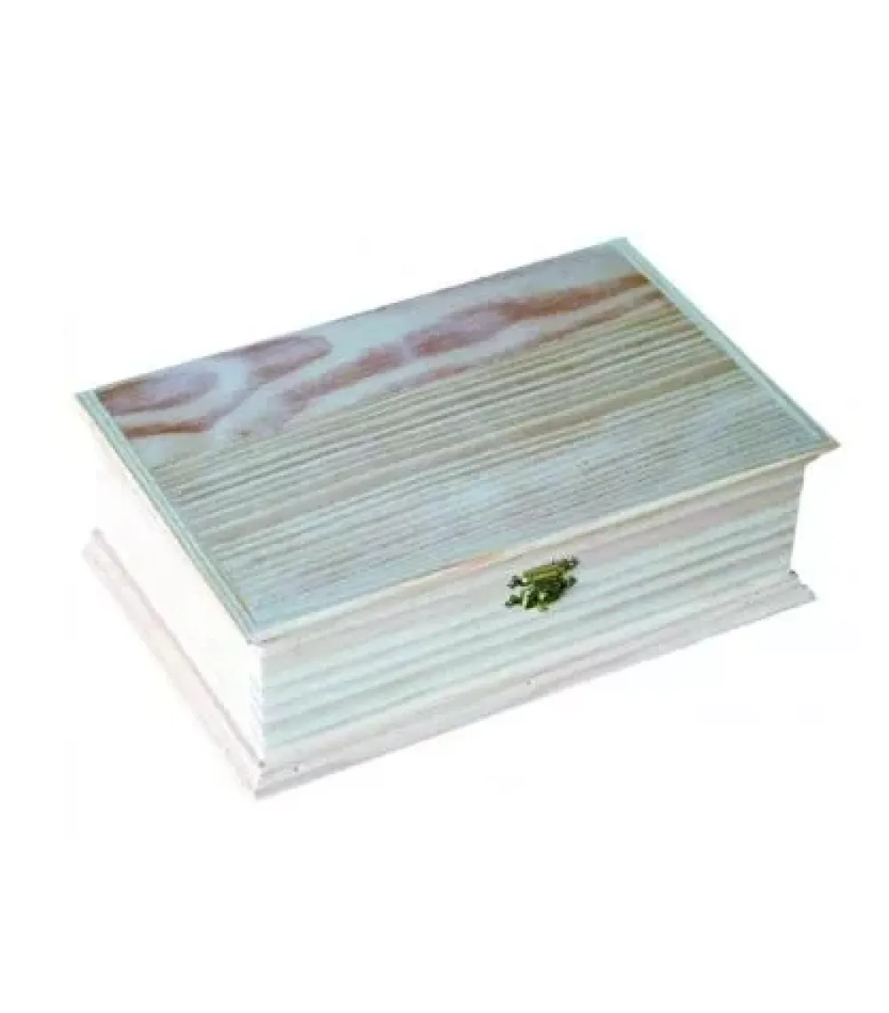 Clearance Caja con cornisa mediana Maderas