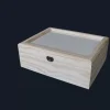 Online Caja con cristal pequeña Organización|Maderas