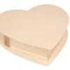 New Caja Corazón Madera Maderas|Organización