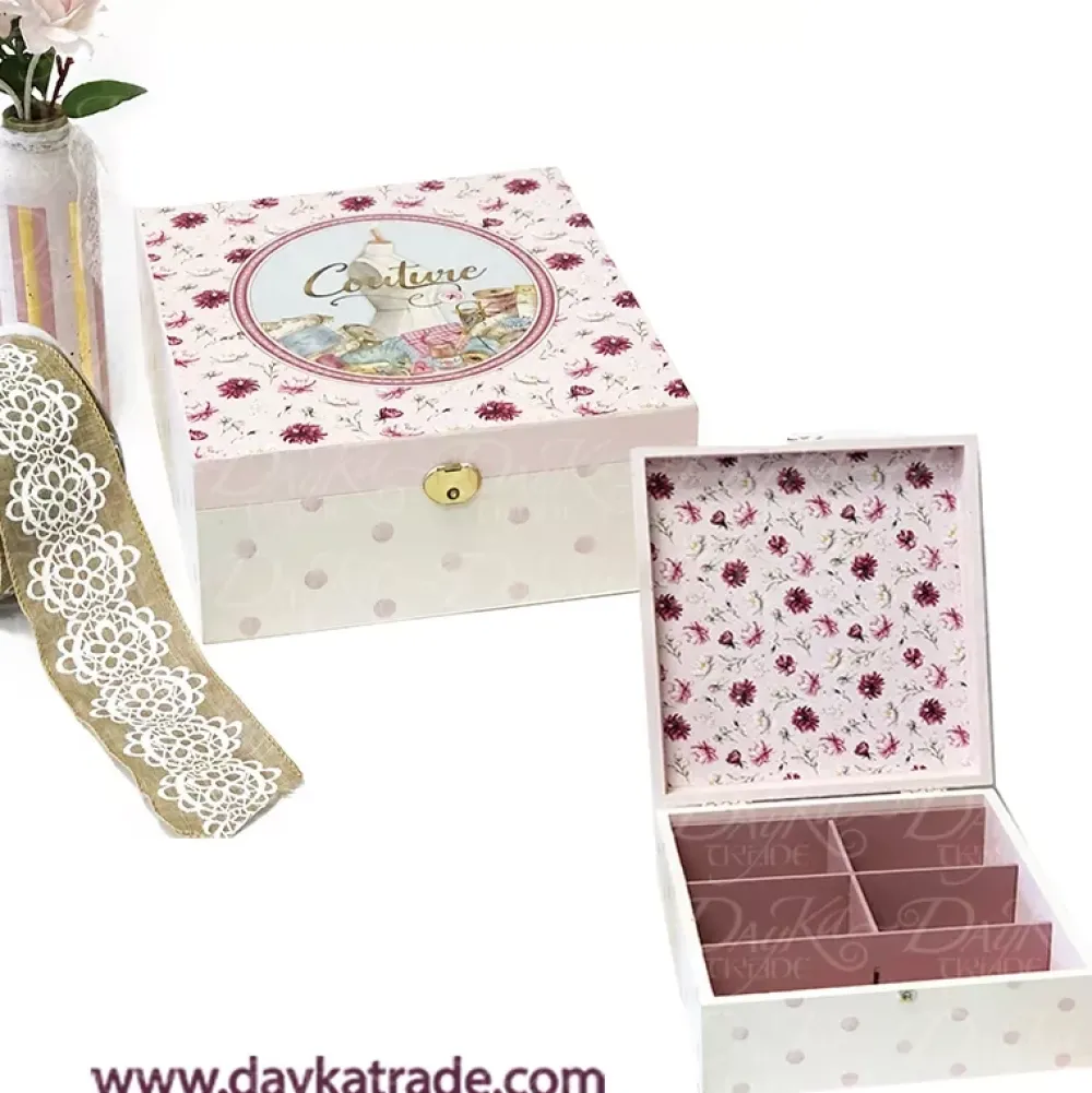 Online Caja costurero de madera Mini Dayka 22x25cm Organización