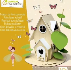 Clearance Caja Creativa Casa de Hadas a Construir Niños Maderas|Niños Y Regalos