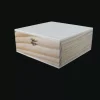 Discount Caja cuadrada de madera mediana Organización|Maderas