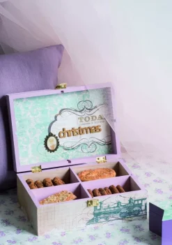 Online Caja de 4 compartimentos de madera Maderas