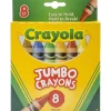 Hot Caja de 8 Jumbo Crayons Niños Niños Y Regalos