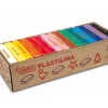 Caja de 15 Pastillas de Plastilinas Colores Surtidos 50gr Niños Niños Y Regalos|Pastas Moldeables