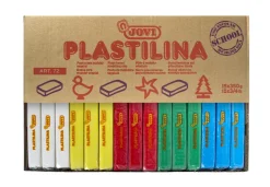 Outlet Caja de 15 Pastillas de Plastilinas Colores Básicos 50gr Niños Niños Y Regalos|Pastas Moldeables