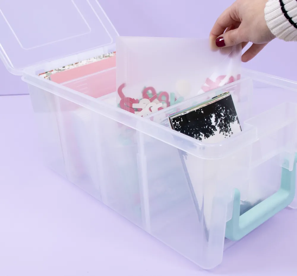 Online Caja de almacenamiento para tarjetas y rotuladores Organización