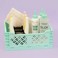 Sale Caja de almacenamiento plegable Grande Turquesa Organización