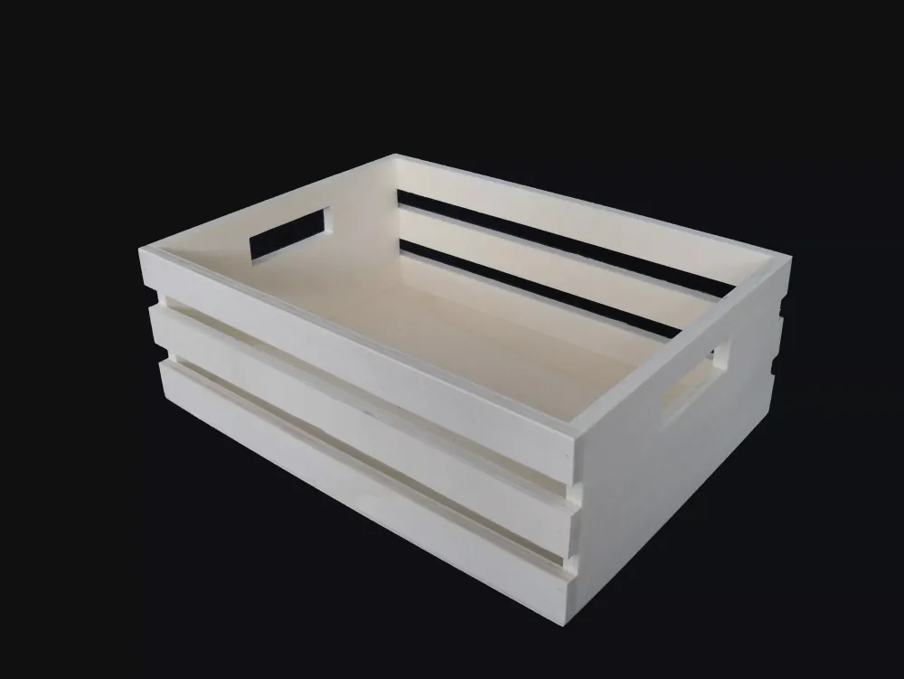 Best Caja de frutas rectangular con asas Organización