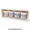 Sale Caja de Madera 4 Pinturas Chalk Paint Dayka 100ml Pinturas Chalk Paint