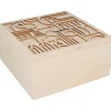 Discount Caja de madera Boho Organización