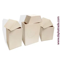 Hot Caja de Madera Casita Mediana Dayka 15x25cm Organización|Maderas
