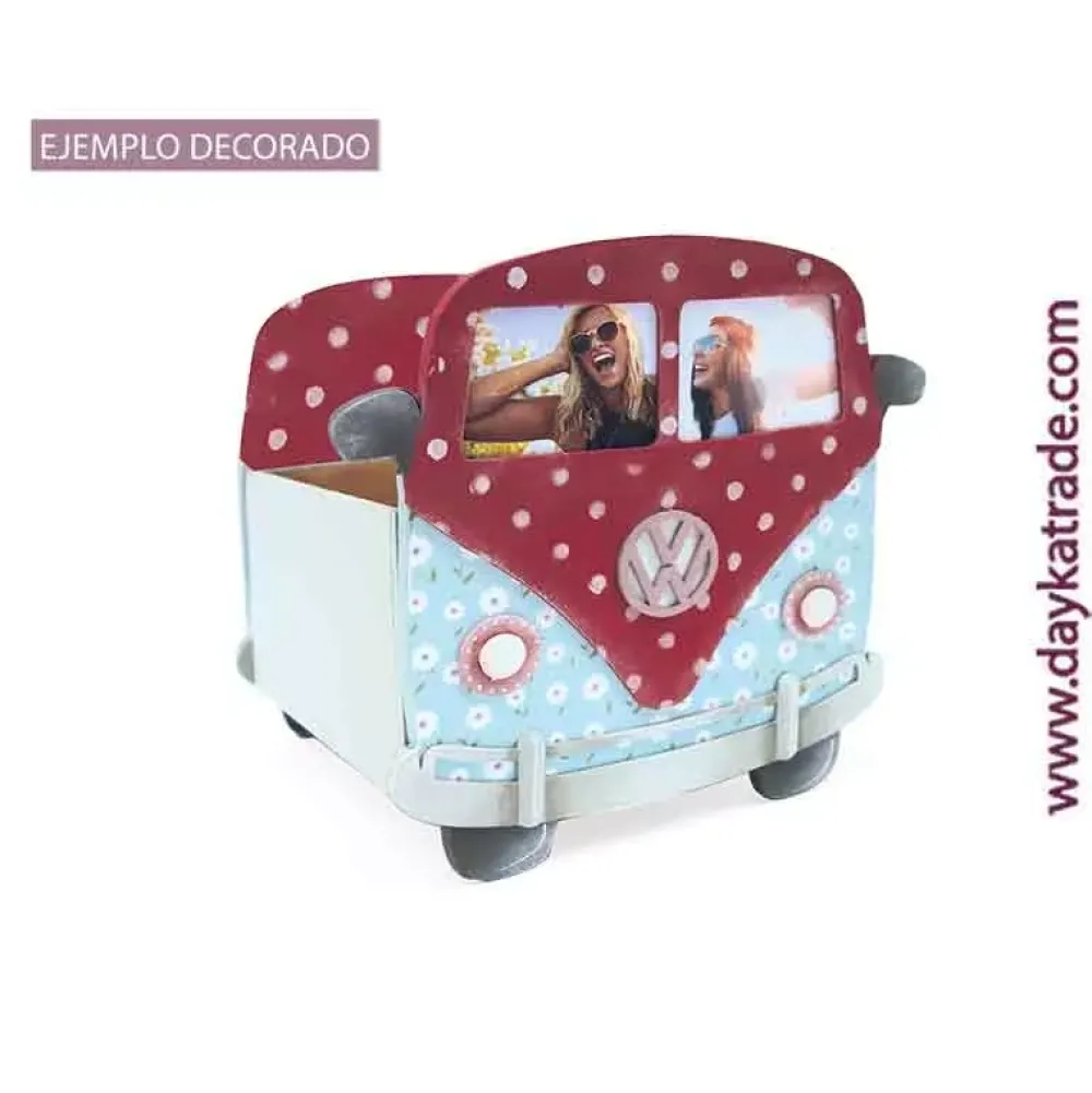 Hot Caja de Madera Furgoneta Dayka Maderas