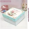 Hot Caja de madera para infusiones + Tela prediseñada Dayka Maderas|Organización