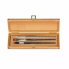 Outlet Caja de madera y 3 pinceles sintéticos acuarela 8700 Pinceles Y Brochas