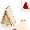 Best Caja gorro de Navidad 20x15cm Navidad|Maderas