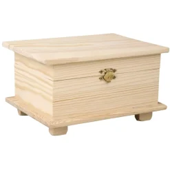 Caja Joyero de Madera 10,5x19cm Maderas