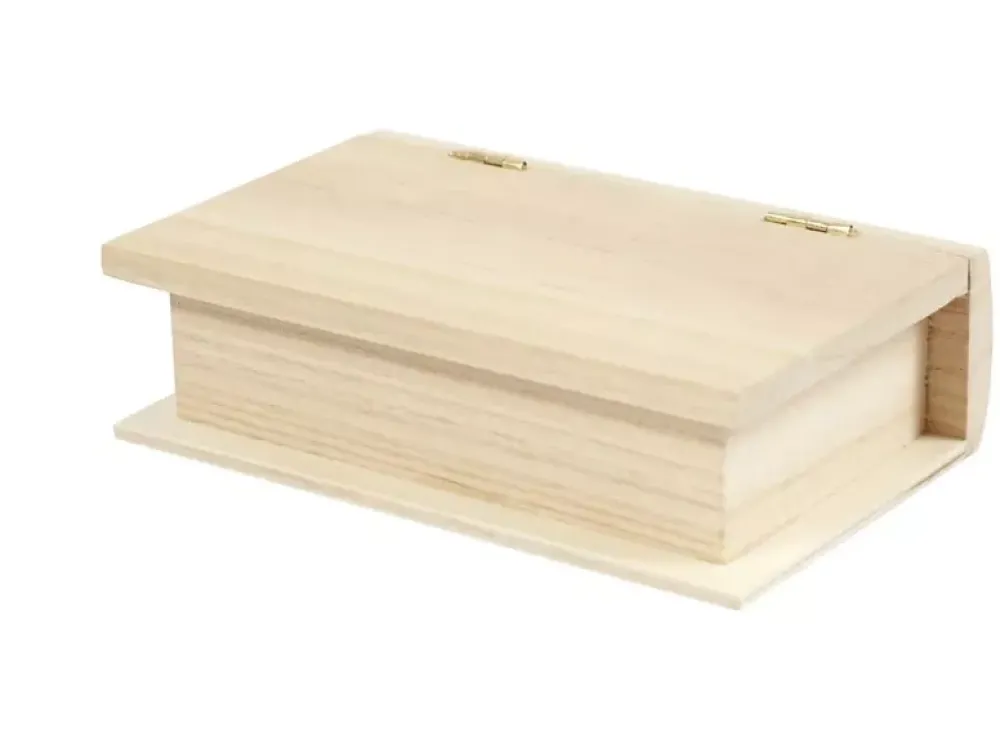 Discount Caja Libro de Madera Organización|Maderas