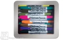 Discount Caja metálica para guardar lápices Tim Holtz Organización