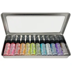 Sale Caja metálica para guardar tintas Distress Spritz Tim Holtz Organización