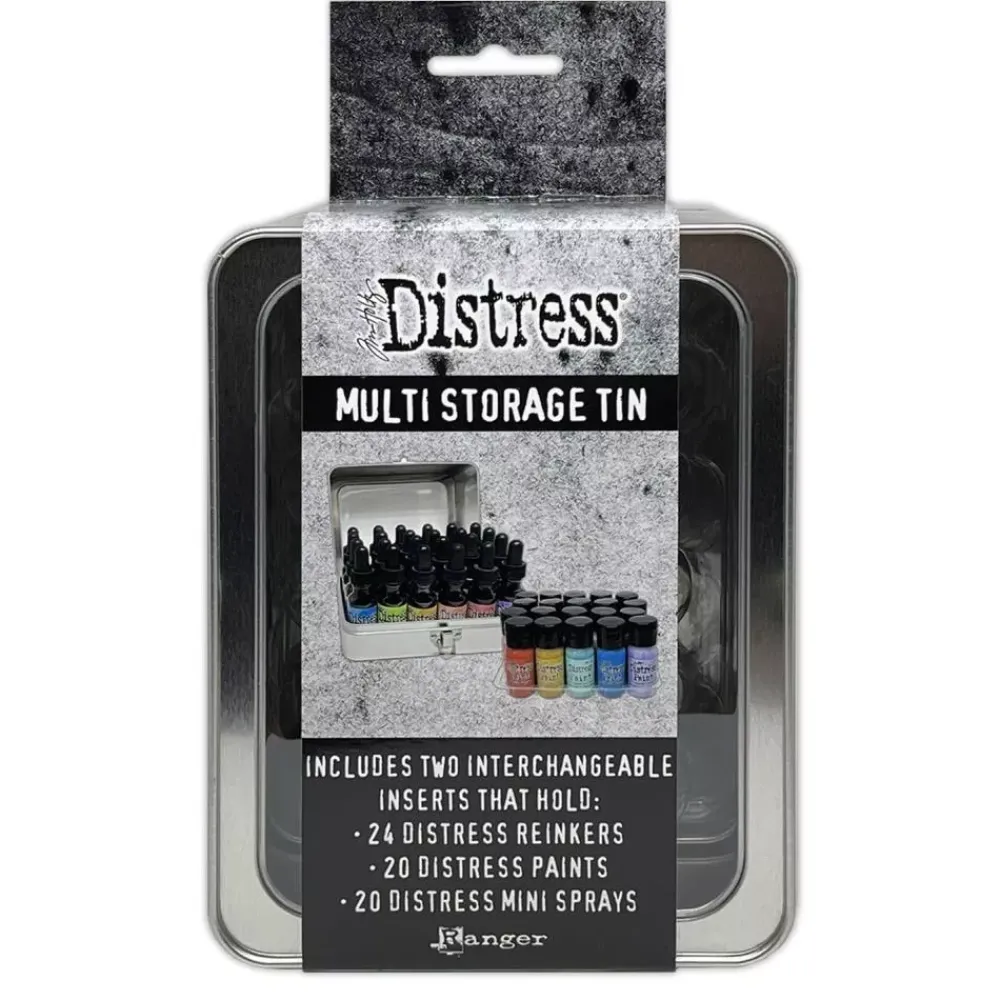 Online Caja metálica para Tintas Distress Tim Holtz Organización