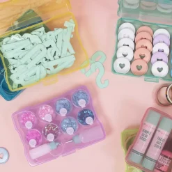 Clearance Caja Organizadora con 6 Mini Cajas para Fotografías y Crafts Organización