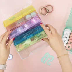 Clearance Caja Organizadora con 6 Mini Cajas para Fotografías y Crafts Organización
