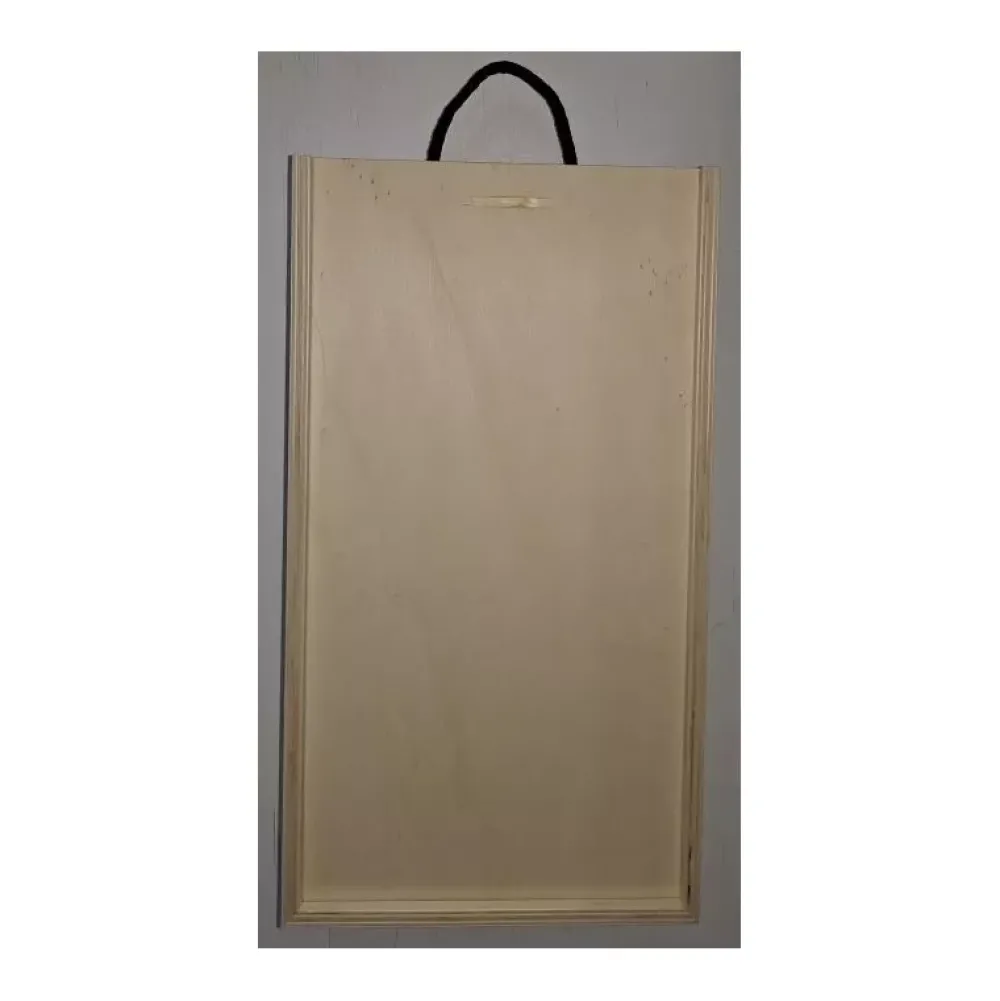 Online Caja para 2 botellas 18x10x34cm Organización|Maderas