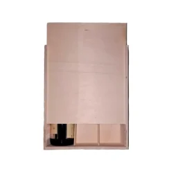 Caja para 3 botellas 27x10x34cm Organización