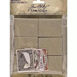 Best Caja para Mixed Media Matchboxes Idea-Ology Tim Holtz Organización