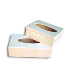 Discount Caja para pañuelos de papel en madera Maderas