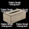 Caja para pañuelos en DM Organización|Maderas