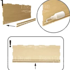 Caja para pañuelos en DM Organización|Maderas
