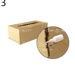 Caja para pañuelos en DM Organización|Maderas