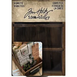 Sale Cajón con Compartimentos Pequeño Idea-Ology Tim Holtz Organización