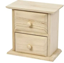 Cajonera de Madera con Pomos Redondos Niños Organización|Niños Y Regalos