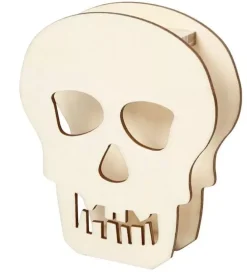 Hot Calavera de Madera Niños Niños Y Regalos|Maderas