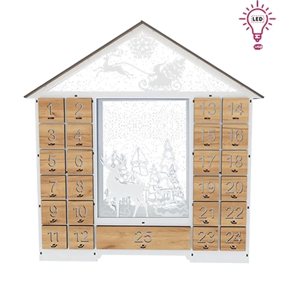 Sale Calendario de Adviento Fairy House with Figurines Navidad|Calendarios De Adviento